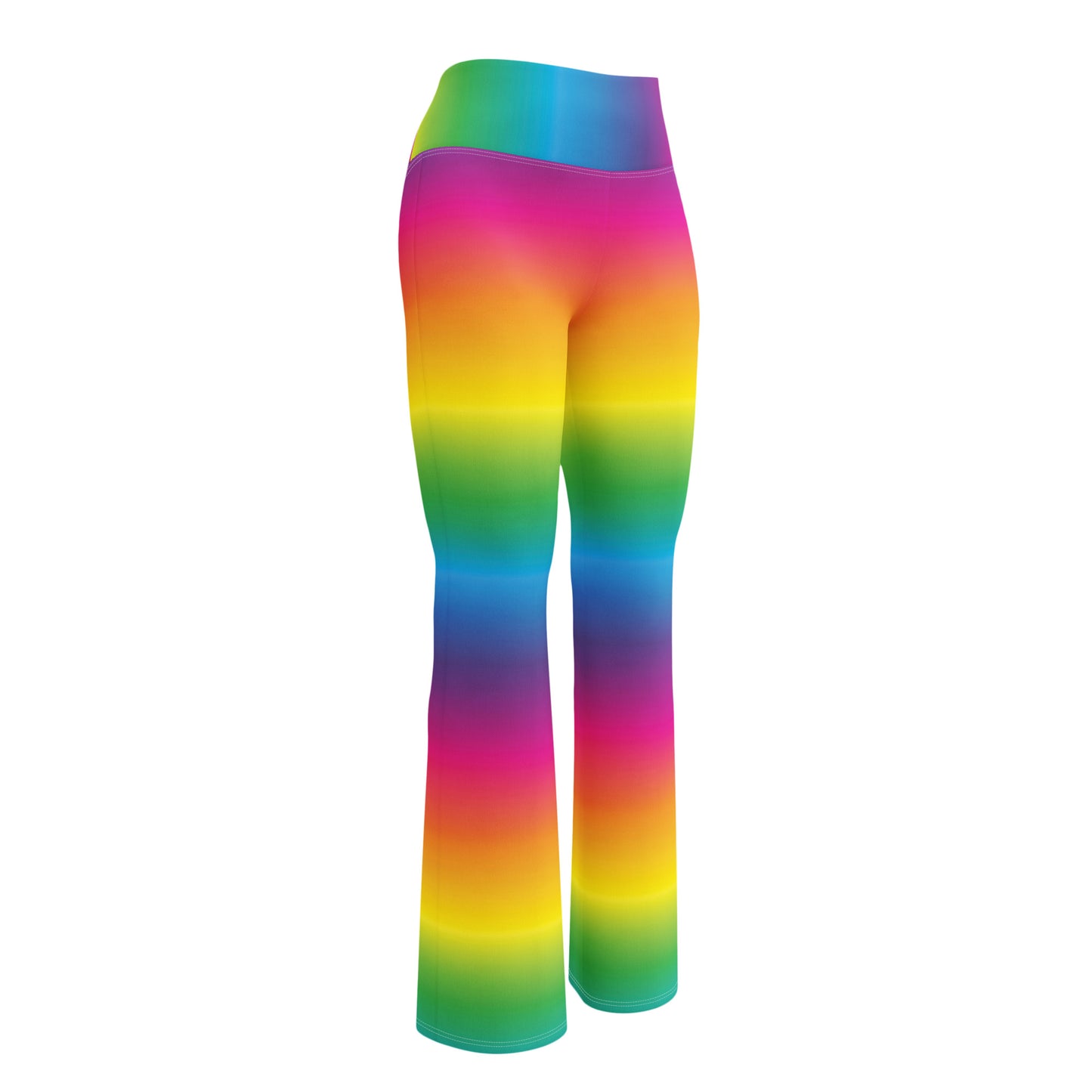 Rainbow Aura Flare leggings