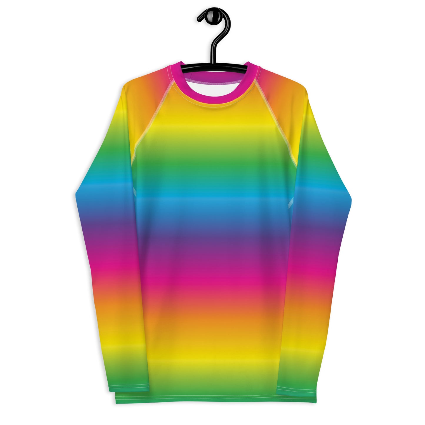 Rainbow Aura Men's Rash Guard